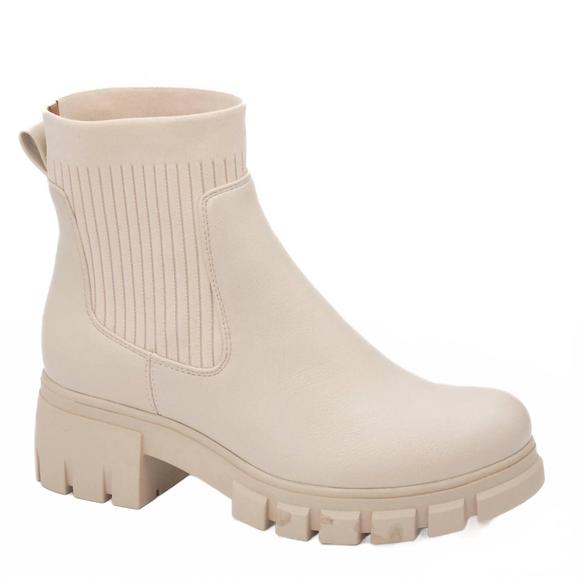 NEW CORKYS FOOTWEAR women's lurking boot in ivory - Picture 1 of 1